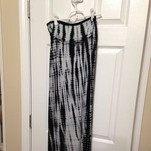 Tie-Dye Maxi Skirt